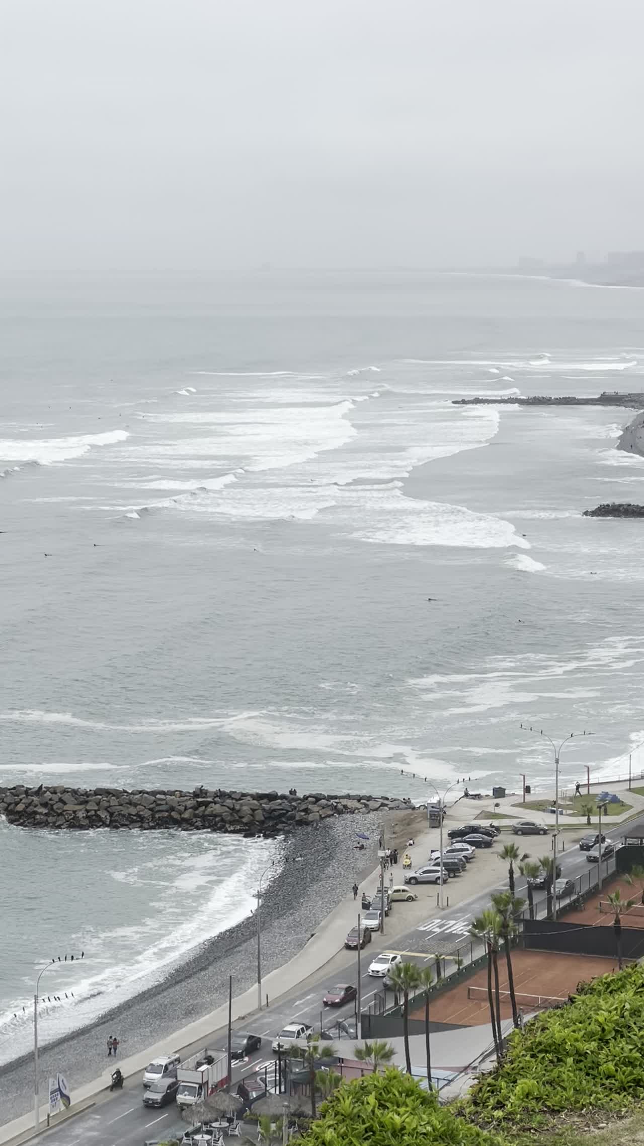 Pacific coast views on the way to Paracas